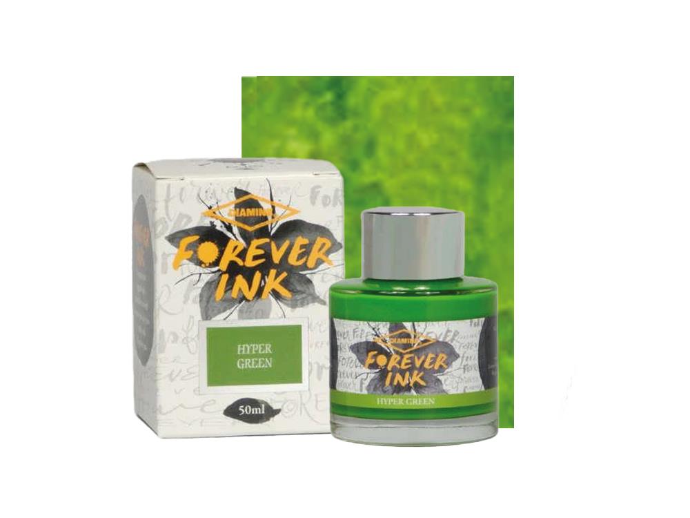 Tintero Diamine Forever Ink Collection-Tinta Permanente Hyper Green, Verde
