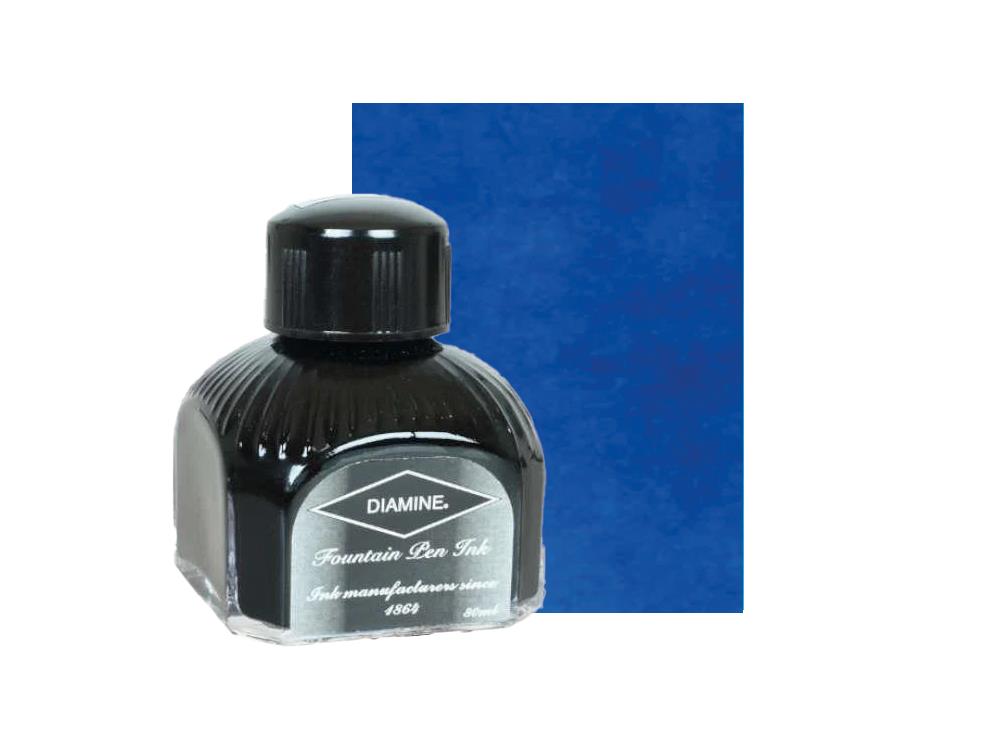 Tintero Diamine Asa Blue, 80ml, Cristal italiano