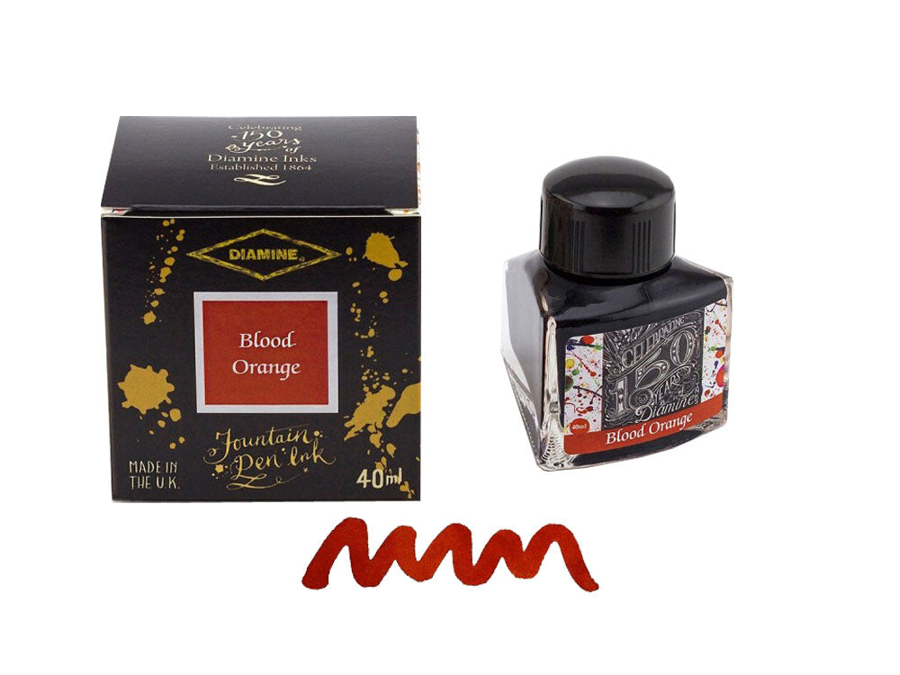 Tintero Diamine, 40ml., Blood Orange, Cristal