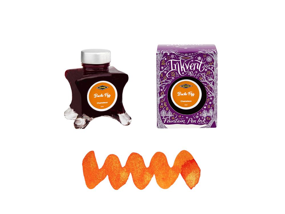 Tintero Diamine Bucks Fizz Ink Vent Purple, 50ml, Chamaleon, Naranja
