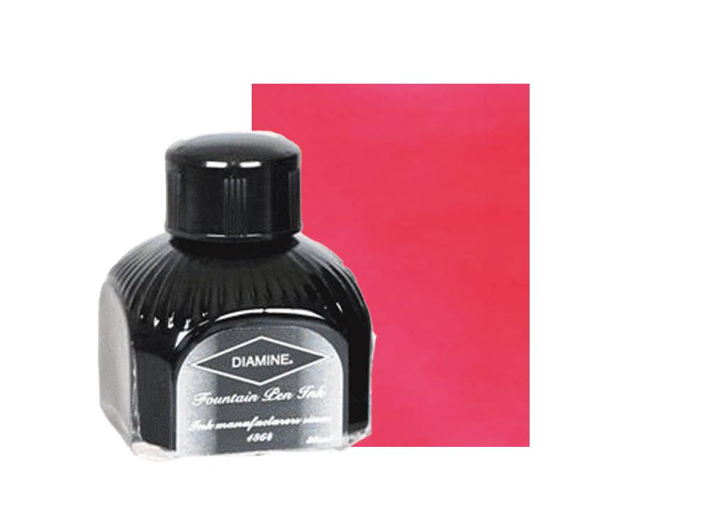 Tintero Diamine Cerise, 80ml, Botella de cristal italiano