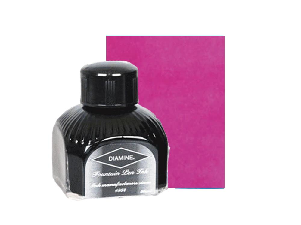 Tintero Diamine Claret, 80ml, Botella de cristal italiano