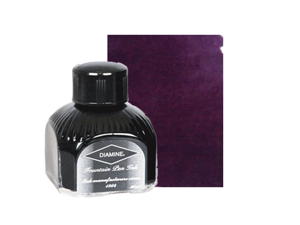 Tintero Diamine Grape, 80ml Botella de cristal italiano