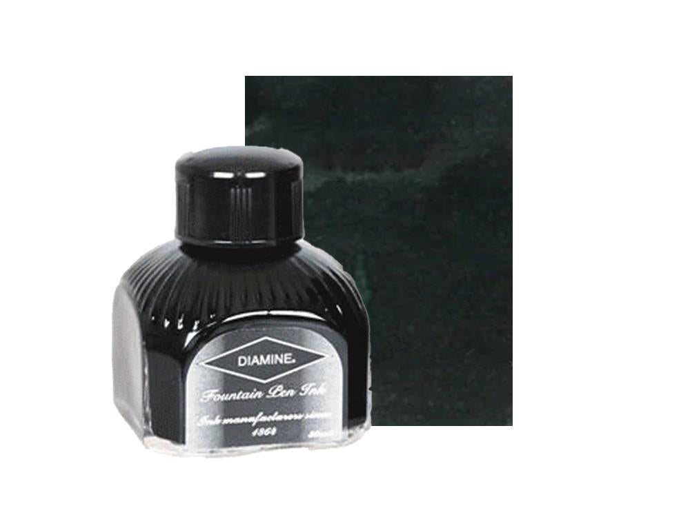 Tintero Diamine Graphite, 80ml, Botella de cristal italiano