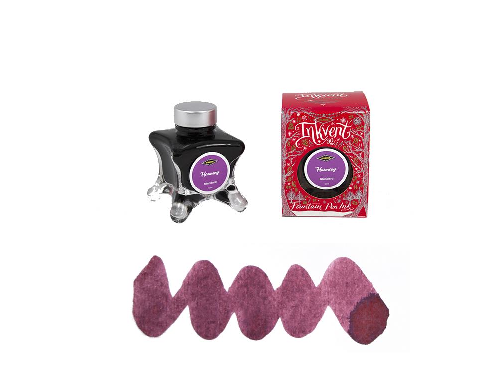 Tintero Diamine Harmony Ink Vent Red, 50ml, Violeta, Vidrio