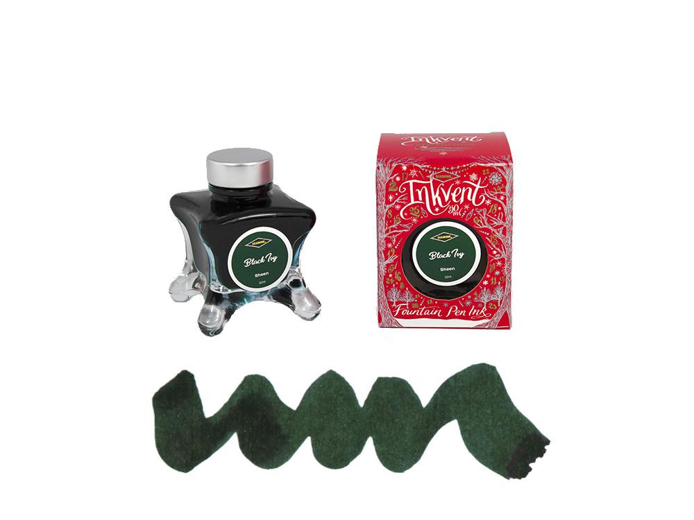 Tintero Diamine Black Ivy Ink Vent Red, 50ml, Verde, Vidrio