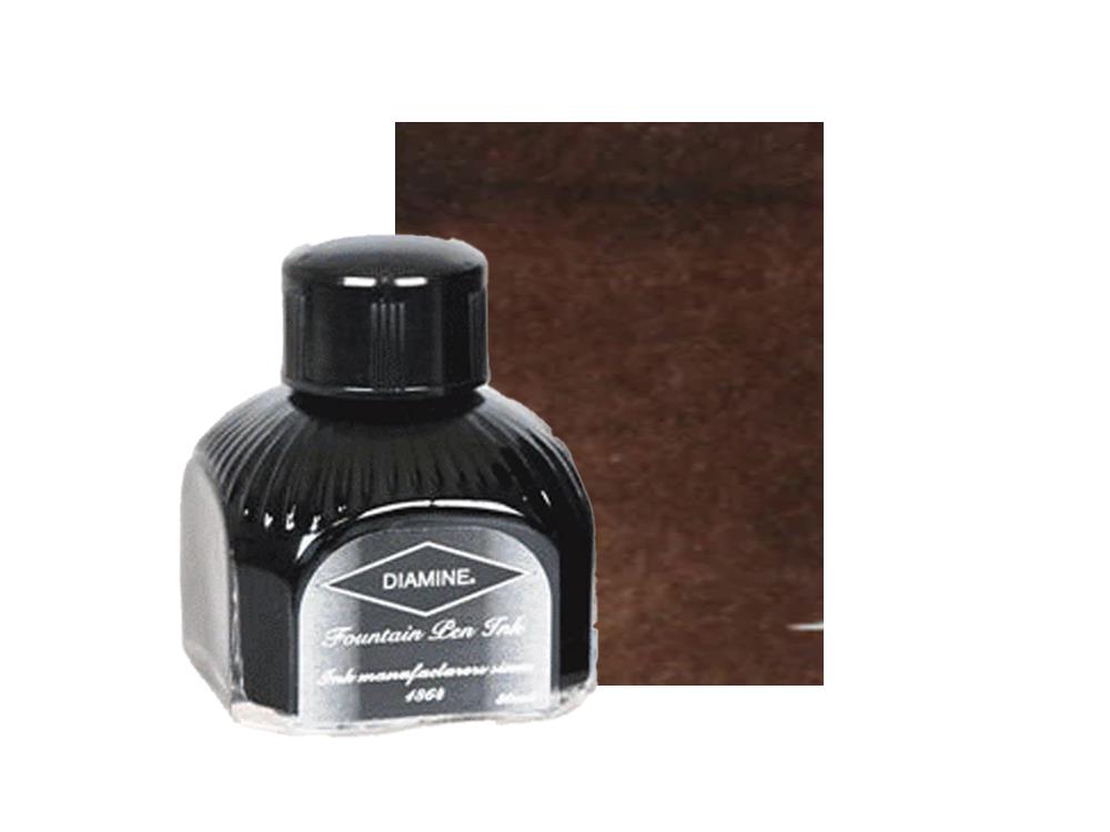 Tintero Diamine, 80ml., Macassar, Botella de cristal italiano