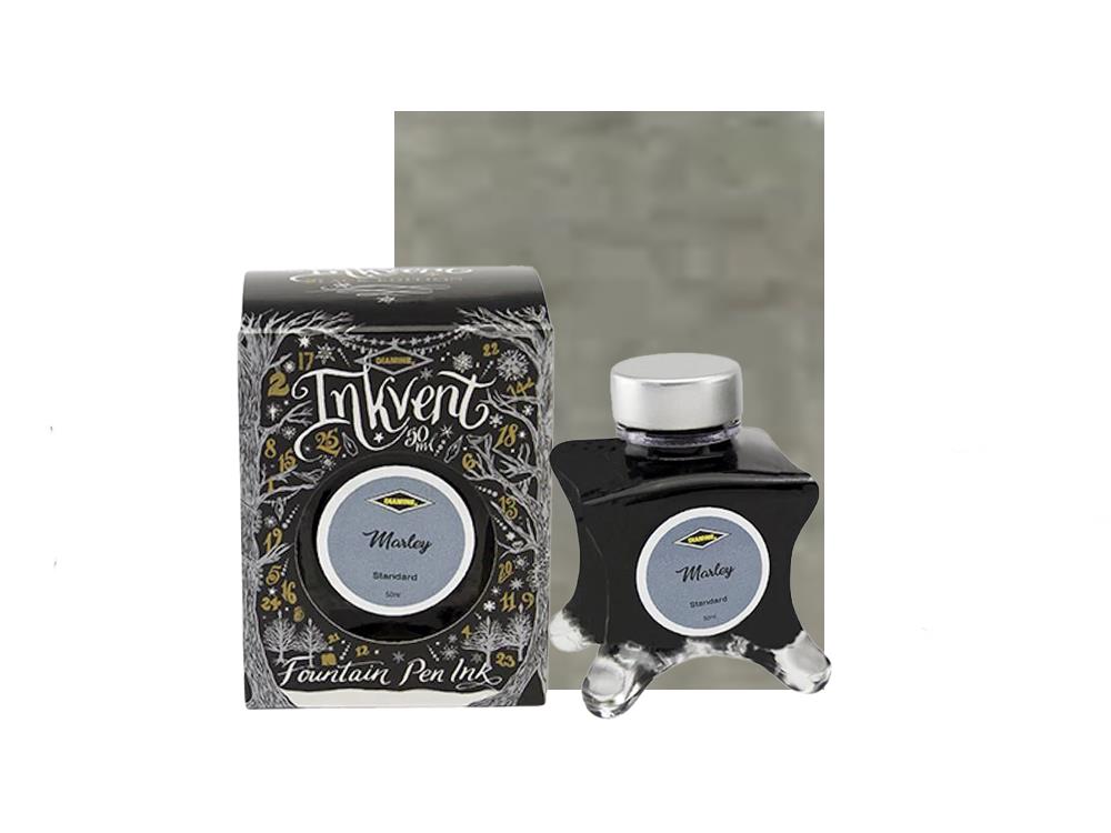 Tintero Diamine Ink Vent Black Marley Standard, 50ml, Gris