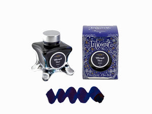 Tintero Diamine Midnight Hour, Ink Vent Blue, 50ml, Azul