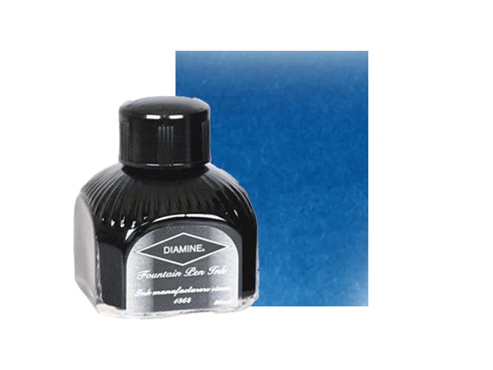 Tintero Diamine Misty Blue, 80ml.,  Cristal italiano
