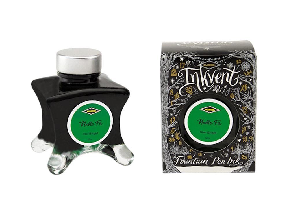 Tintero Diamine Ink Vent Black Star Bright Noble Fir, 50ml, Verde