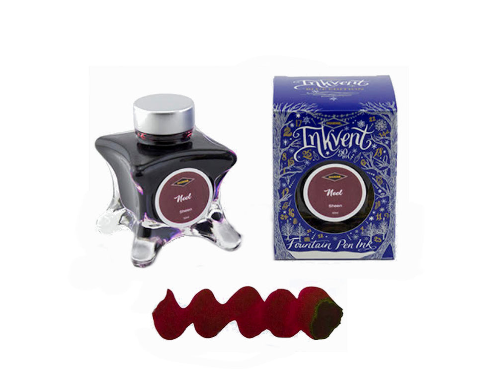 Tintero Diamine Noel, Ink Vent Blue, 50ml, Rojo