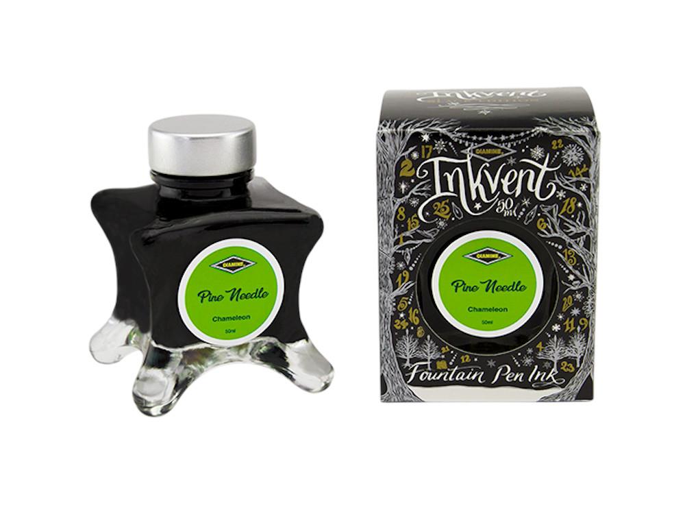 Tintero Diamine Ink Vent Black Chamaelon Pine Needle, 45ml, Verde