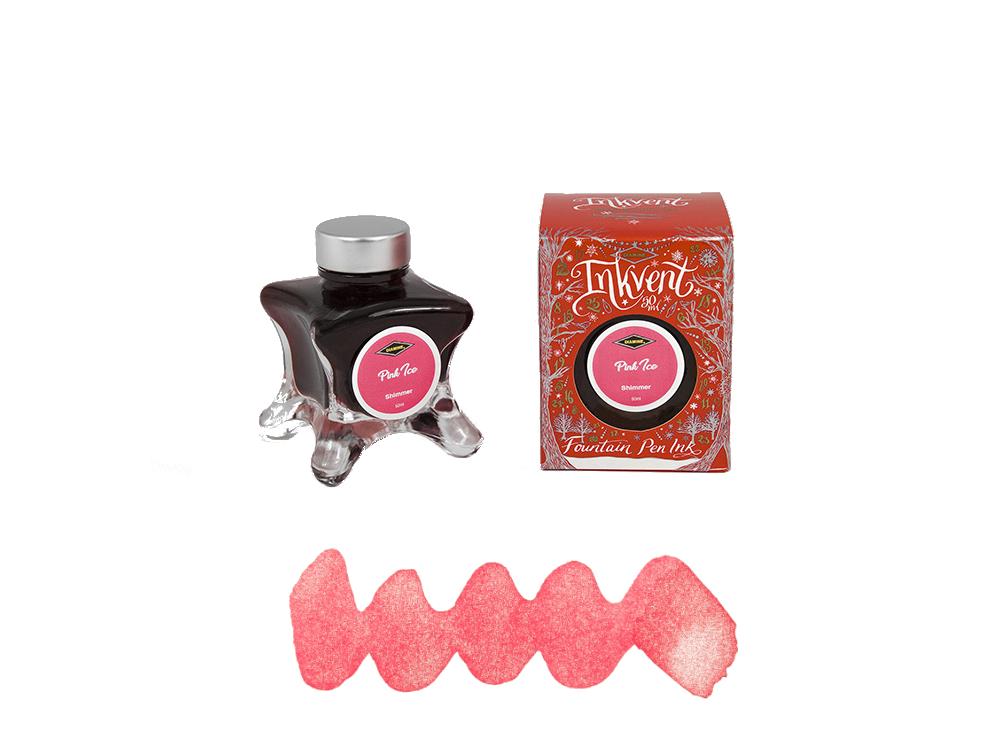 Tintero Diamine Pink Ice Ink Vent Red, 50ml, Rosa, Vidrio
