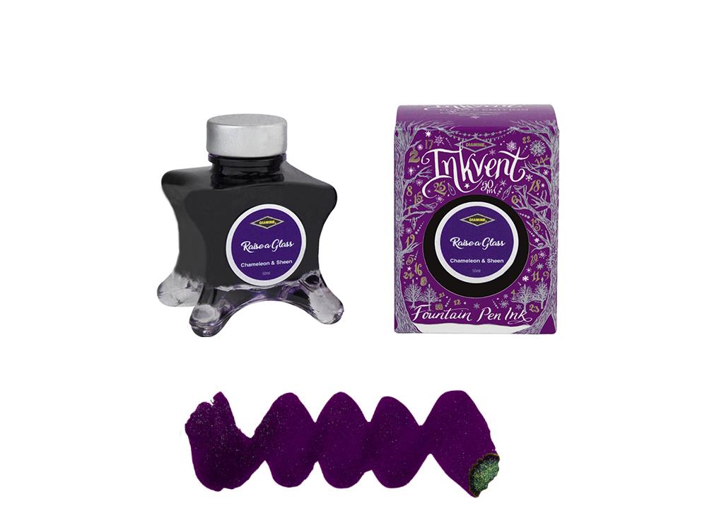 Tintero Diamine Raise a Glass Ink Vent Purple, 50ml, Chamaleon