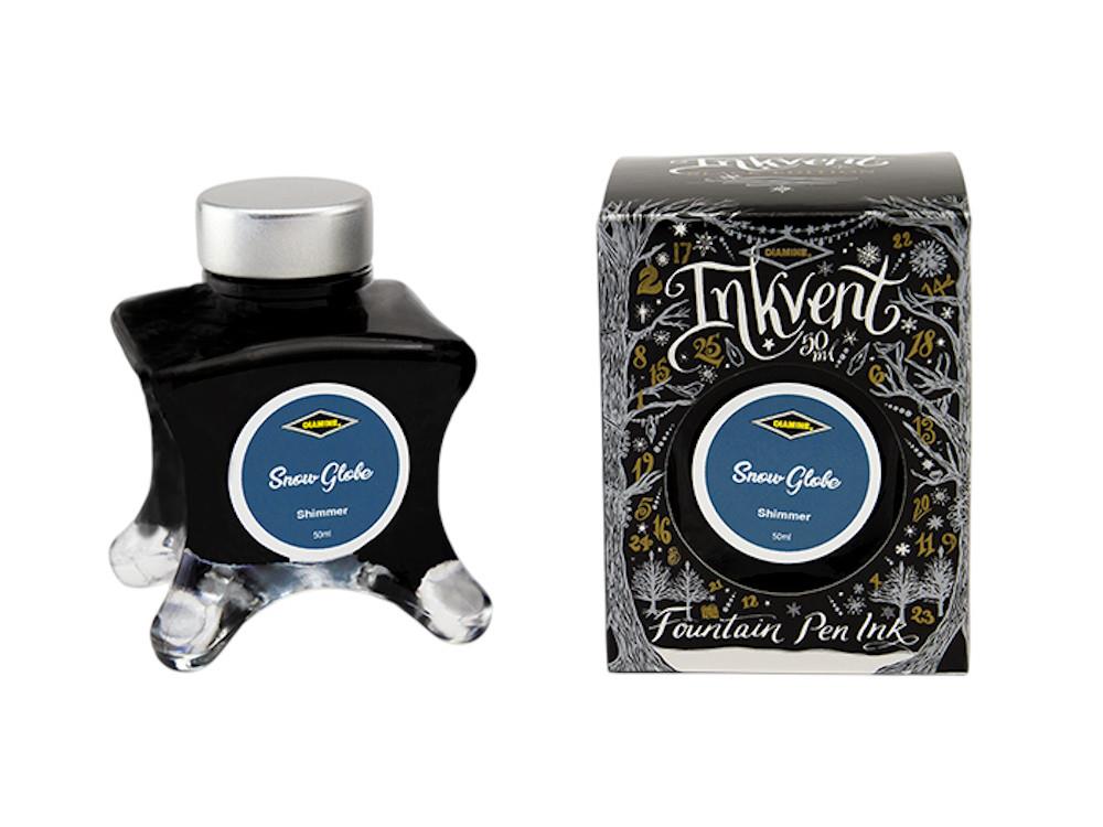 Tintero Diamine Ink Vent Black Shimmer Snow Globe, 50ml, Azul