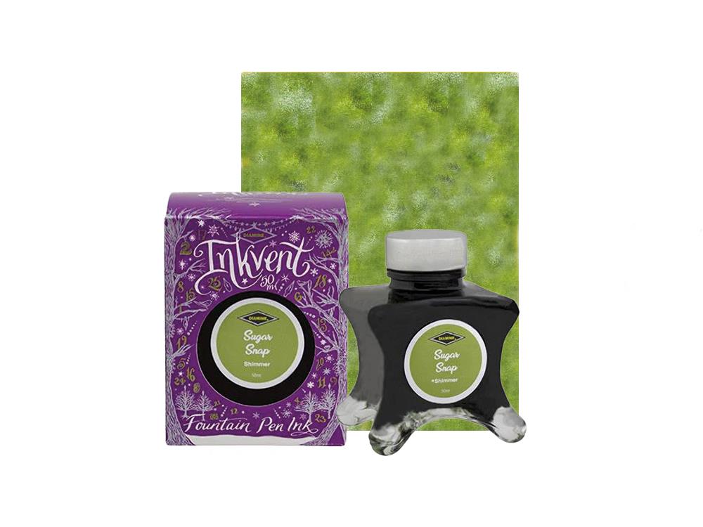 Tintero Diamine Sugar Snap Ink Vent Purple, 50ml, Shimmer, Verde