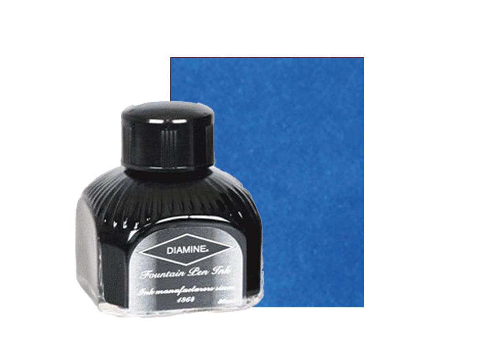 Tintero Diamine Washable Blue, 80ml, Botella de cristal italiano