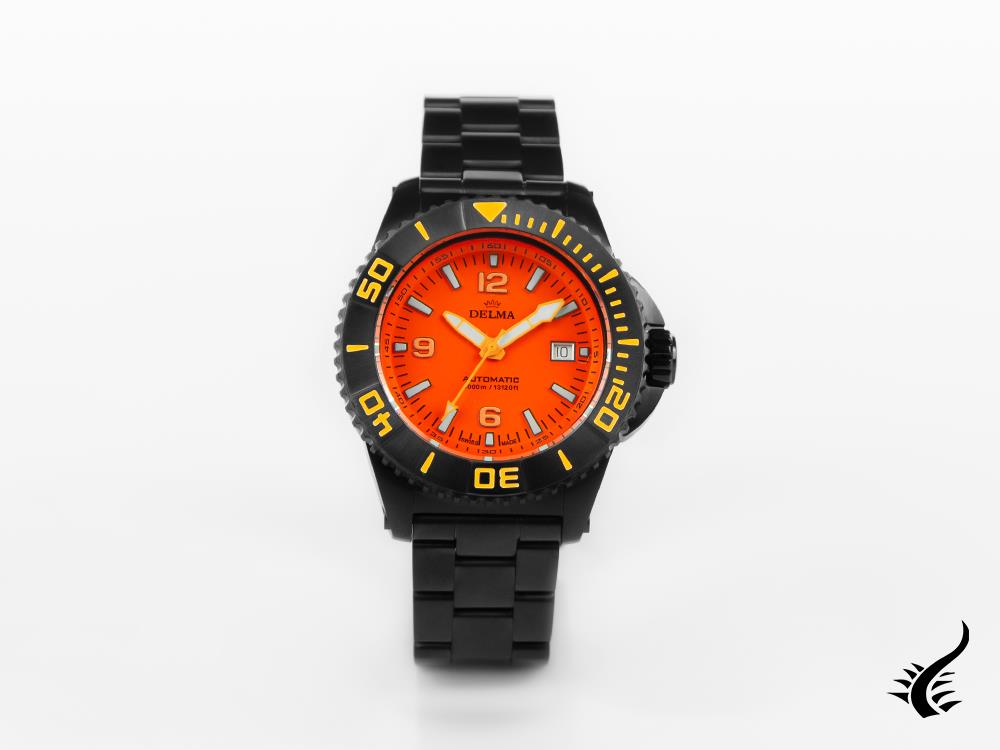 Reloj Automático Delma Diver Blue Shark III Black Edition, 44701.700.6.154