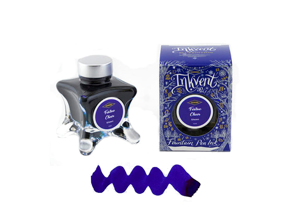 Tintero Diamine Festive Cheer, Ink Vent Blue, 50ml, Azul