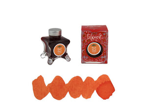 Tintero Diamine Peach Punch Ink Vent Red, 50ml, Naranja, Vidrio