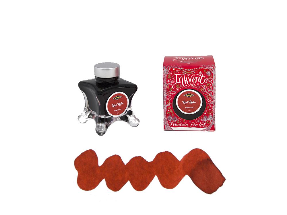 Tintero Diamine Red Robin Ink Vent Red, 50ml, Rojo, Vidrio