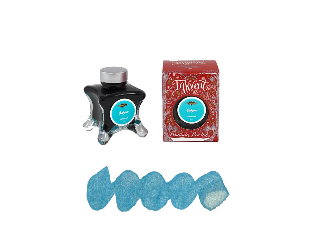 Tintero Diamine Subzero Ink Vent Red, 50ml, Azul, Vidrio