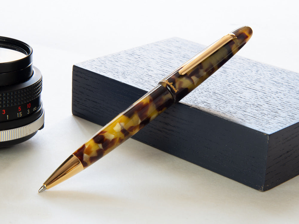 Bolígrafo Esterbrook Estie Tortoise, Resina, Atributos chapados en oro, E139