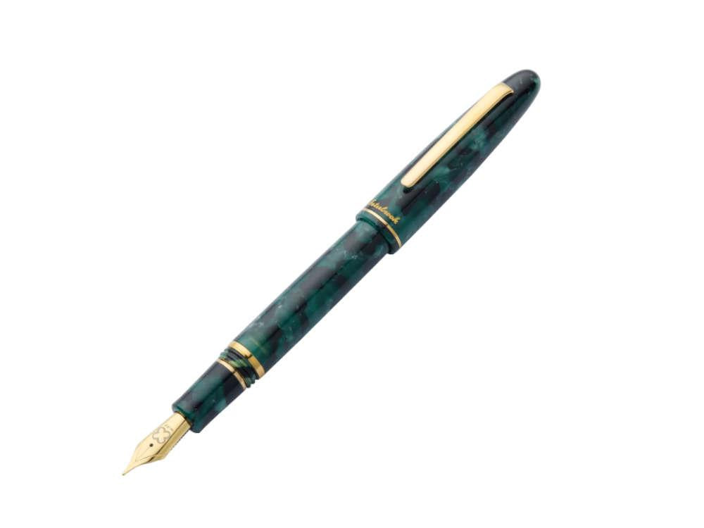 Pluma Estilográfica Esterbrook Estie Evergreen, PVD Oro, E196