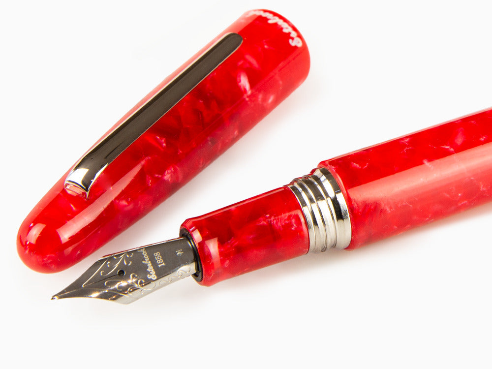 Pluma Estilográfica Esterbrook Estie Oversize Maraschino, Rojo, E496