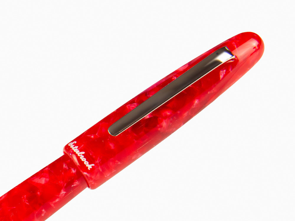 Pluma Estilográfica Esterbrook Estie Oversize Maraschino, Rojo, E496