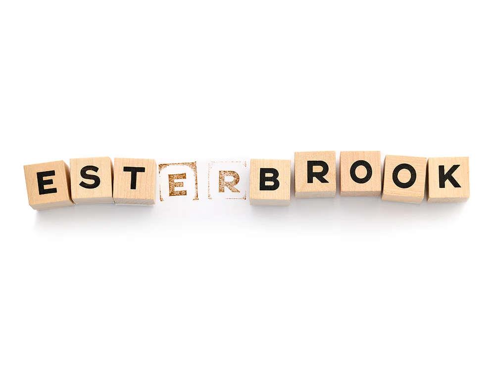 Juego de sellos del alfabeto Esterbrook, EABCSTAMP