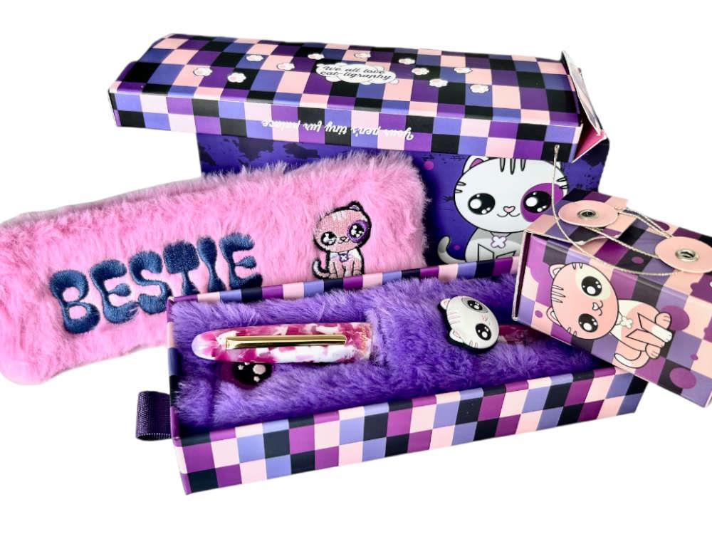 Set Pluma Estilográfica Esterbrook Estie Bestie Bubble Gum Pink, EBBB