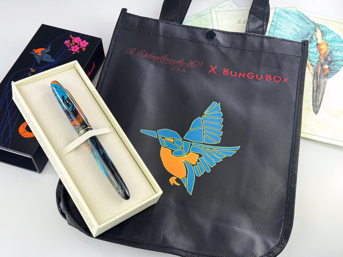 Tote Bag Esterbrook x BUNGUBOX Kingfisher Edition, EBIRDTOTE