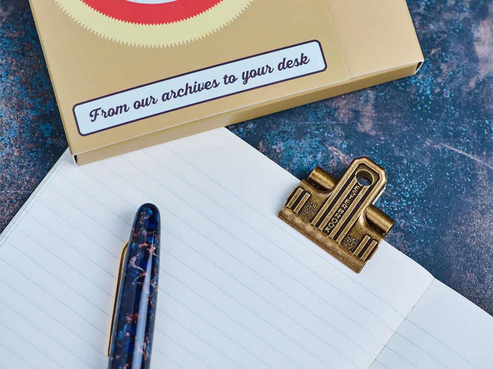 Set 3 Clips Eclipse Esterbrook, Metal, PVD Oro, Dorado, ECL-GOLD