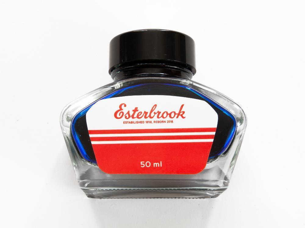 Tintero Esterbrook Aqua, Azul, 50ml, Cristal, EINK-AQUA