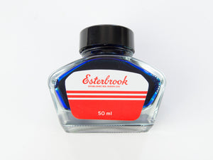 Tintero Esterbrook Aqua, Azul, 50ml, Cristal, EINK-SHIMM-AQUA
