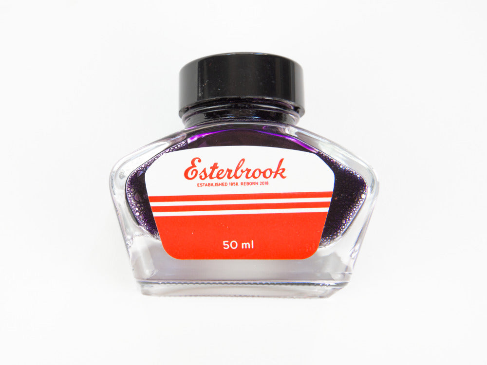 Tintero Esterbrook Lilac, Morado, 50ml, Cristal, EINK-SHIMM-LILAC