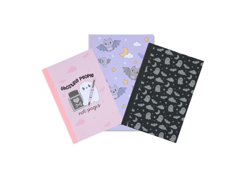 Set 3 Cuadernos Esterbrook Pastel Halloween, A5, Edición especial