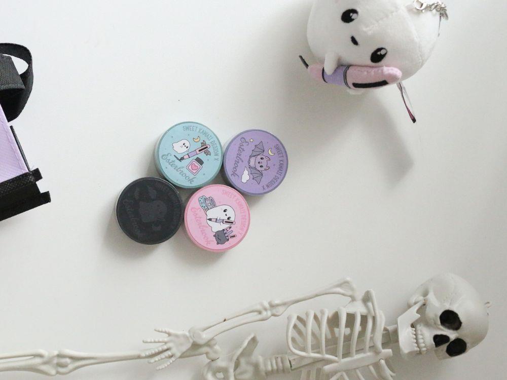 Washi Tape Esterbrook Pastel Halloween Mint Grid, Edición especial