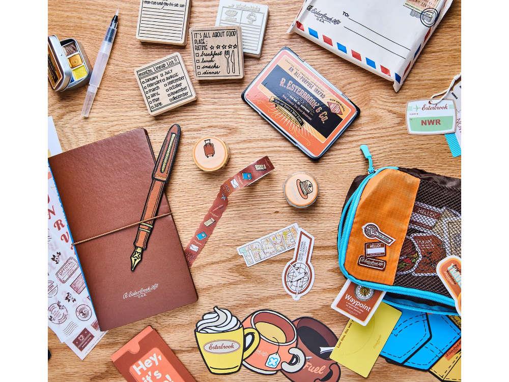 Travel Journal Workshop Esterbrook Marrón, ETJWS