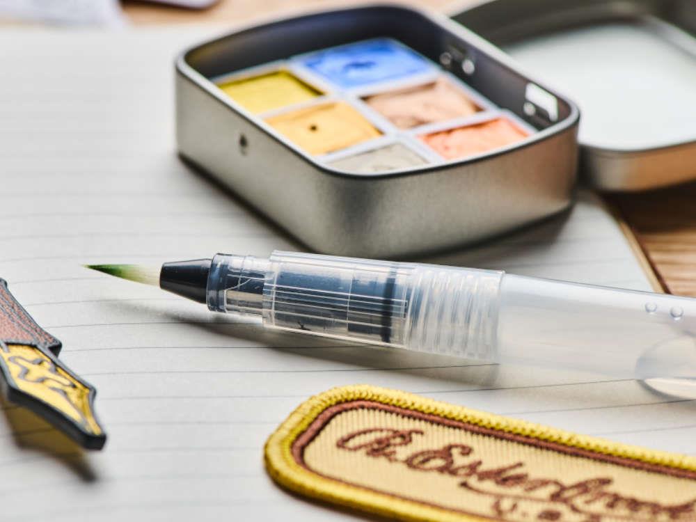 Travel Journal Workshop Esterbrook Marrón, ETJWS