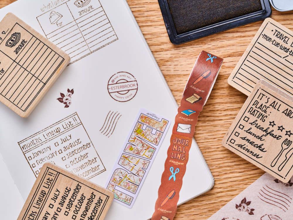 Travel Journal Workshop Esterbrook Marrón, ETJWS