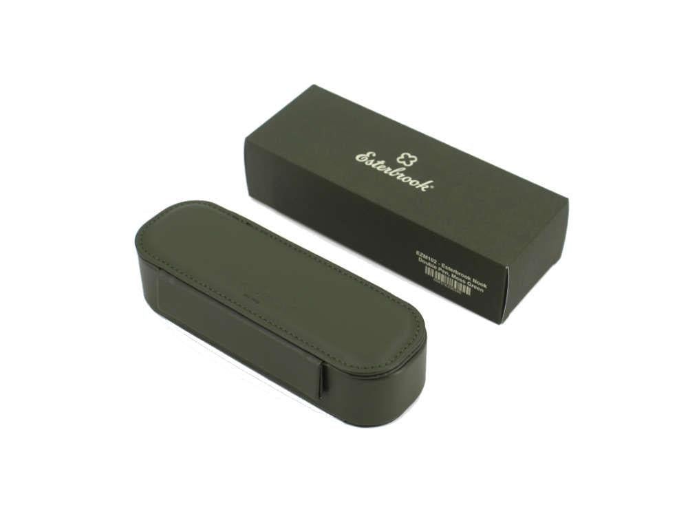 Estuche Doble Esterbrook Moss Green, 2 Artículos, EZM102