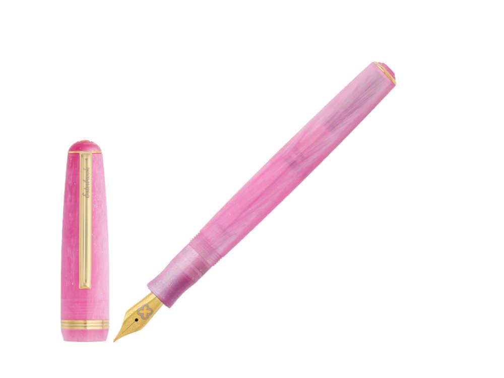 Pluma Estilográfica Esterbrook JR Love Potion, Rosa, PVD Oro, JRPINK