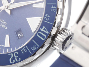 Reloj Automático Eterna KonTiki Diver Gent, SW 200, 44mm, Correa de silicona