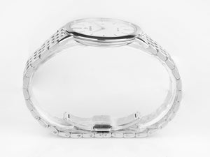 Reloj de cuarzo Eterna Eternity Gent, ETA 955.112, 40mm., Plata, Brazalete acero