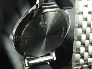 Reloj de cuarzo Eterna Eternity Gent, ETA 955.112, 42mm., Gris, Brazalete acero