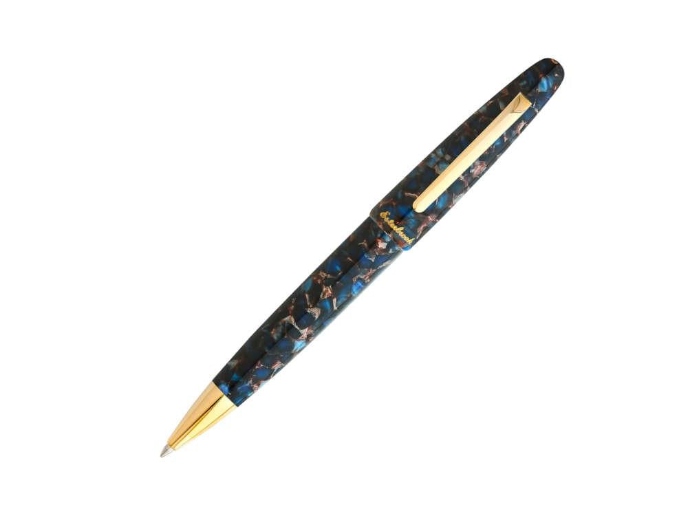 Bolígrafo Esterbrook Estie Nouveau Bleu, Resina, PVD Oro, ENB159