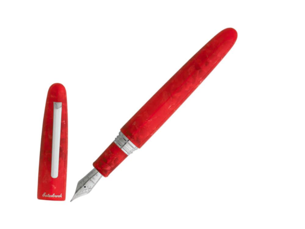 Pluma Estilográfica Esterbrook Estie Oversize Maraschino, Rojo, E496